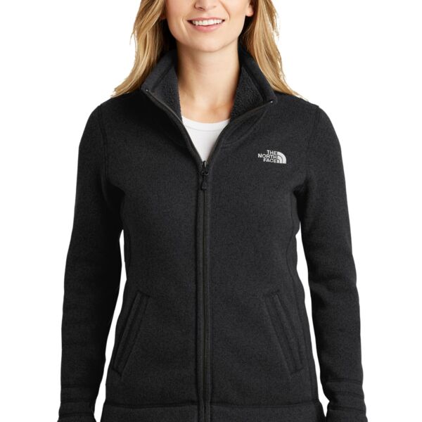 Women's Sweater Fleece Jacket Thumbnail