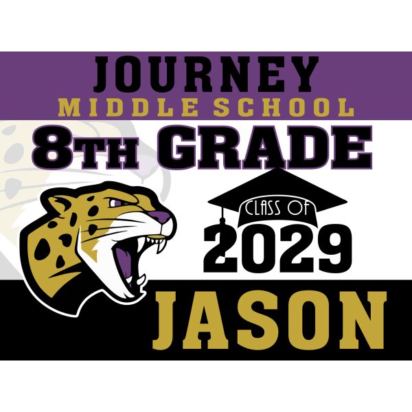 Journey Yard Sign 2 Thumbnail